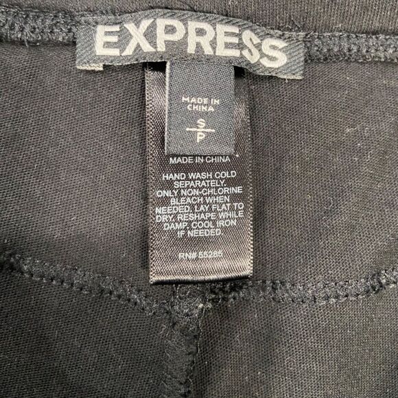 Express Small Black Lace/Crochet Shorts - Picture 2 of 8